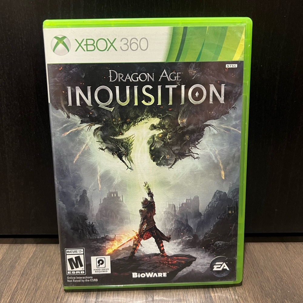 Dragon Age: Inquisition Xbox 360 Game Discs Case Inserts Tested 2 Disc Set